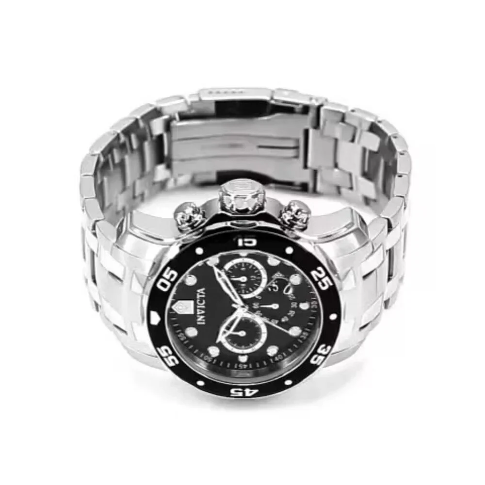 Invicta Pro Diver SCUBA 48mm Chronograph 0069 Men's S/Steel Bracelet Watch